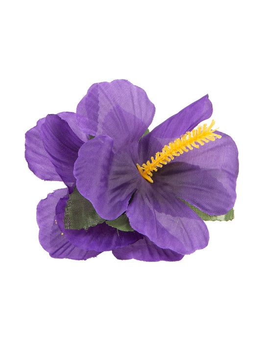 Horquilla flor violeta Hawái