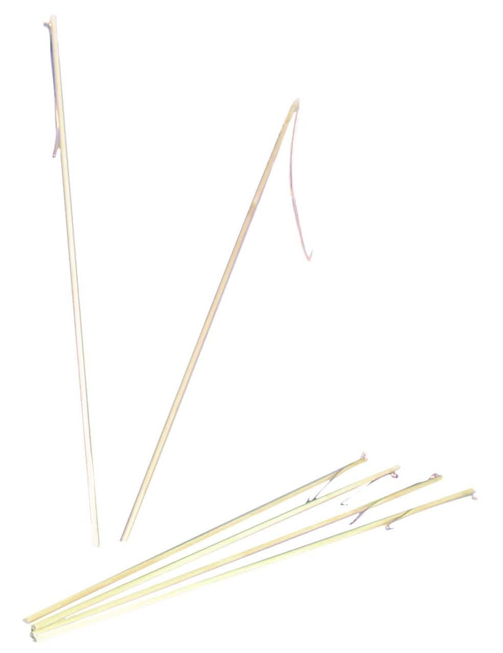 Bastón de linterna para niño de madera de bambú natural