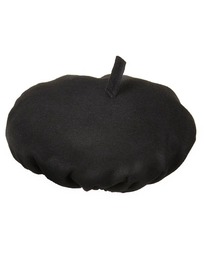 Vue de dessus du béret traditionnel