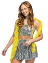 Boa de pelo amarillo 60g