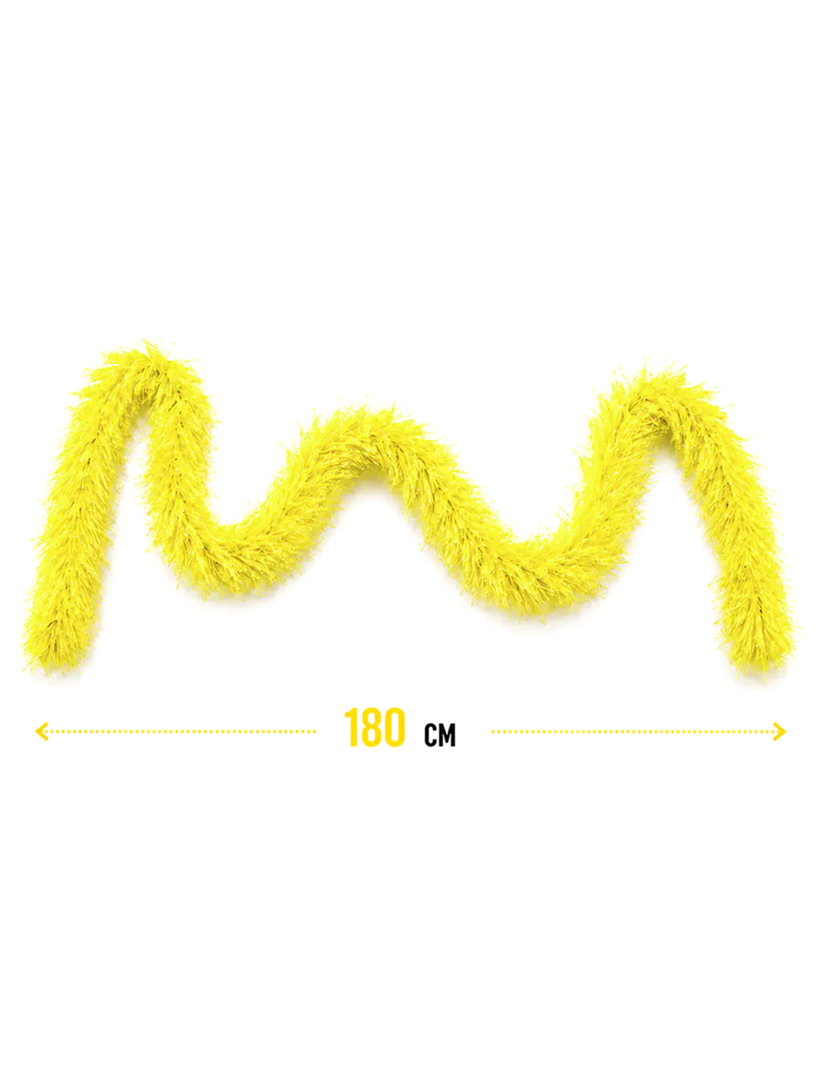 Boa de pelo amarillo 60g