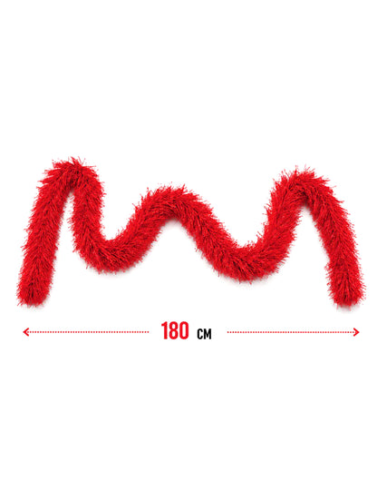 Boa de pelo rojo 60g