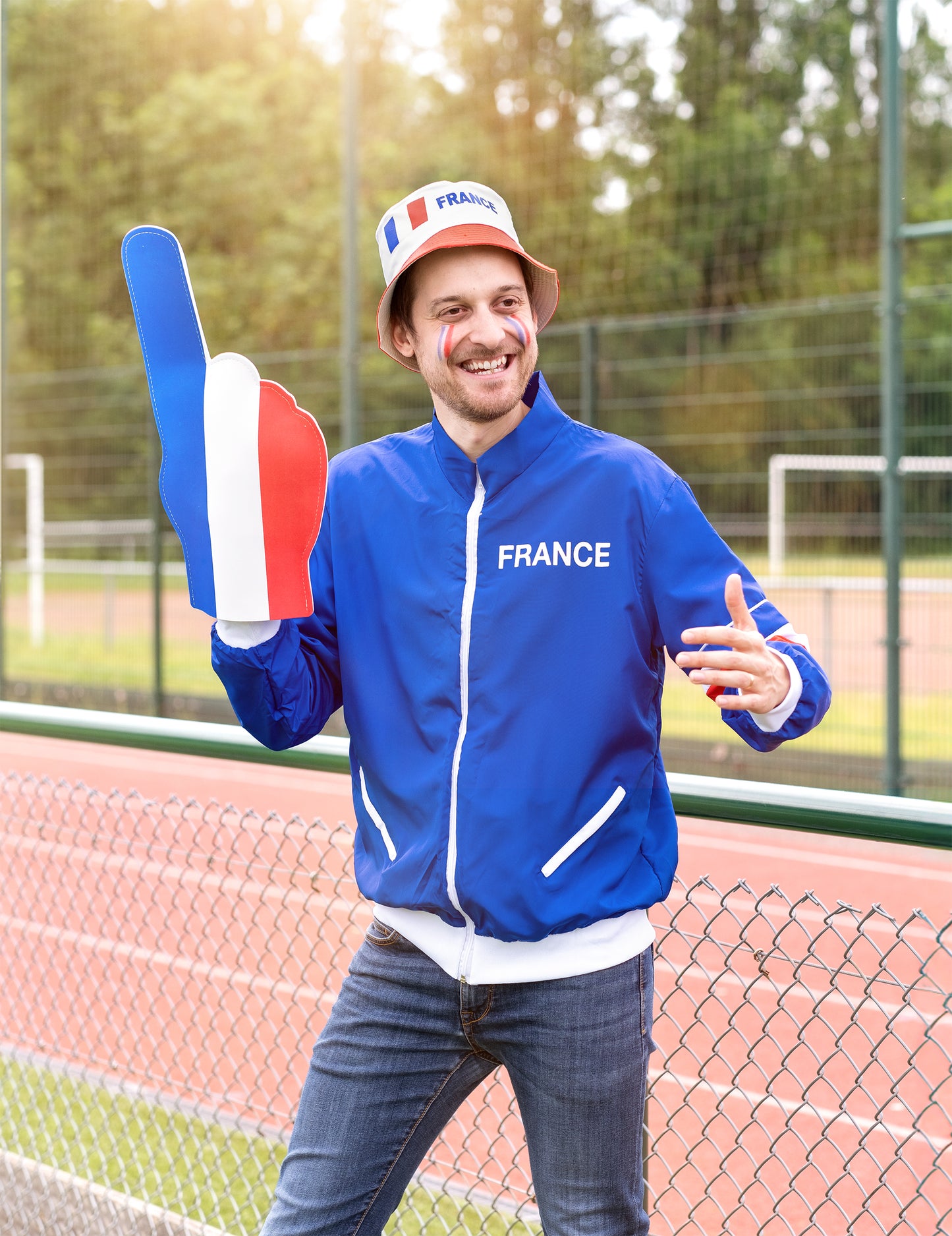 Bob partidario Francia adulto