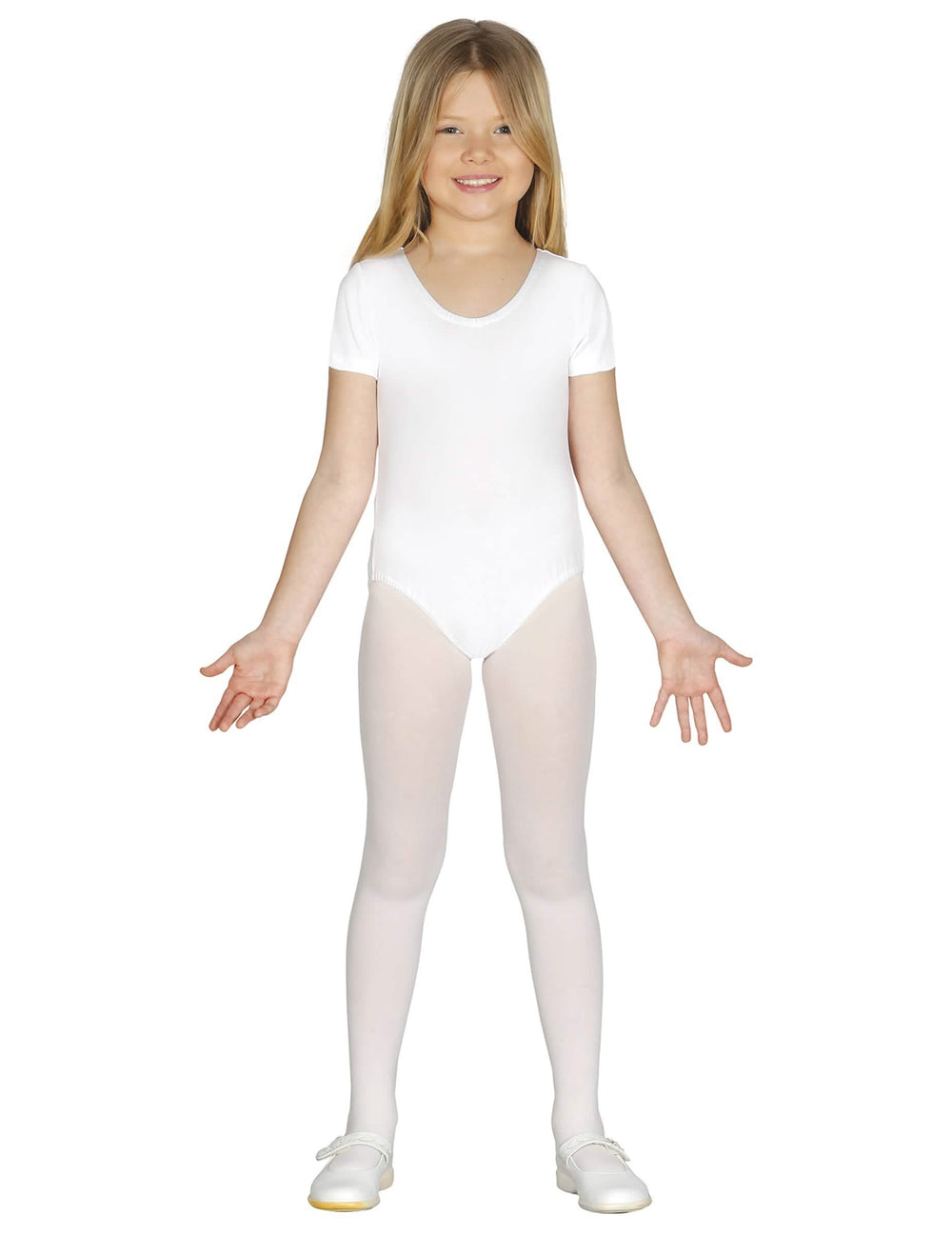 Body de manga corta para niño blanco