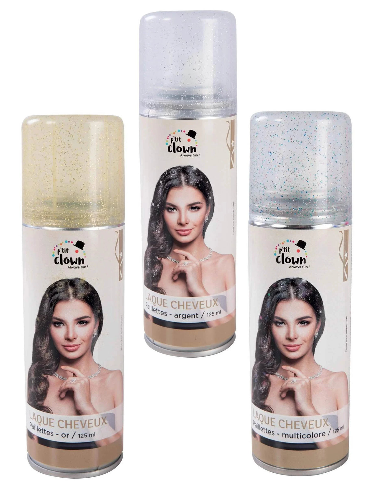 Laca con brillantina