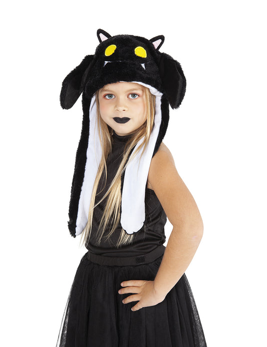 Gorro de murciélago con orejas móviles