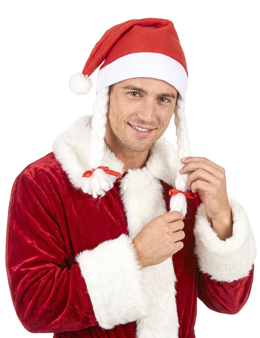 Gorro de Mamá Noel para mujer