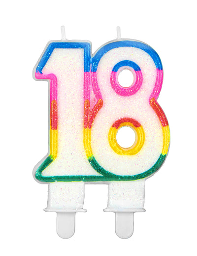 Vela de cumpleaños 18 años