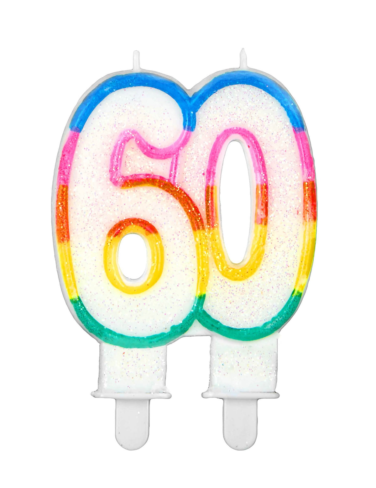 Vela de cumpleaños cifra 60