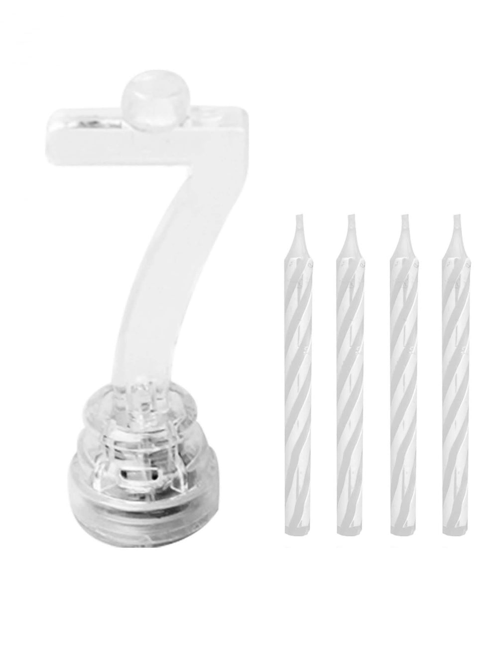 velas de repuesto suministradas con la vela luminosa LED número 7