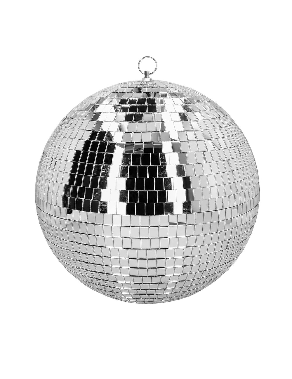 Bola de espejos disco para decoración plateada