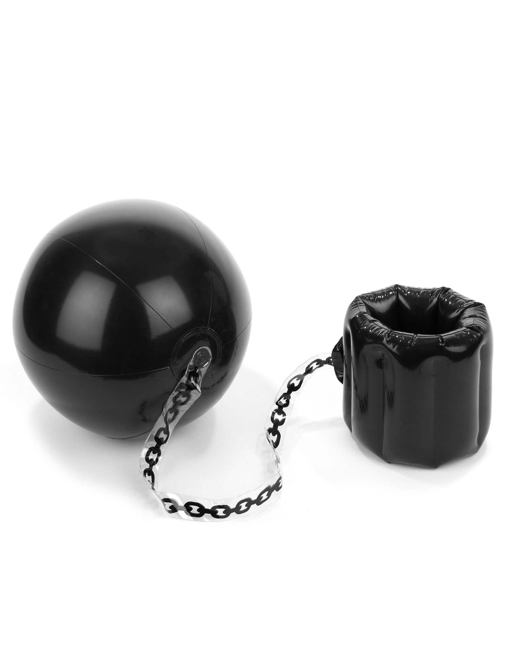 Bola con cadena carry me prisionero adulto negro