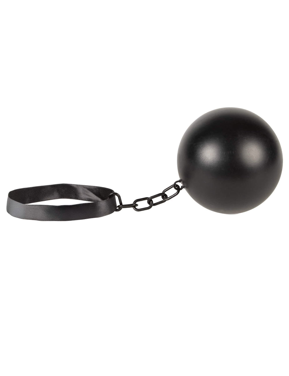 Boulet et chaînes de prisonnier pour adulte noir