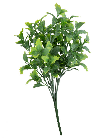 Bouquet de feuilles de houx pour Noël vert