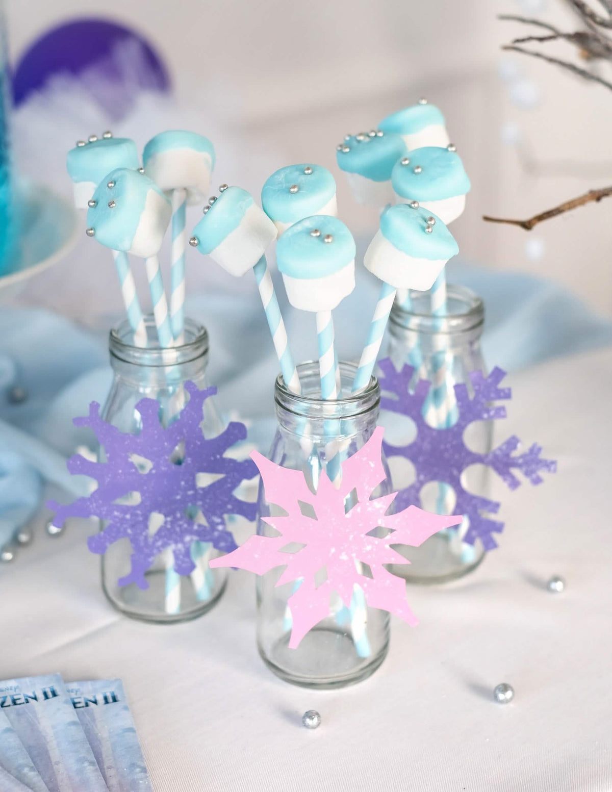 Botella Candy Bar 14 cm de cristal