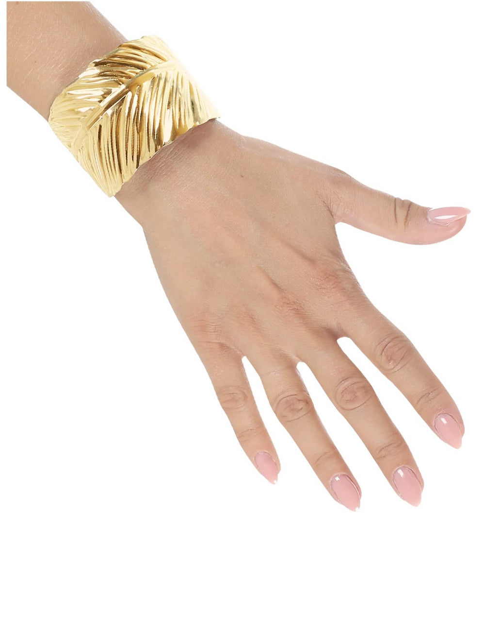 Pulsera de hojas doradas para adulto dorado