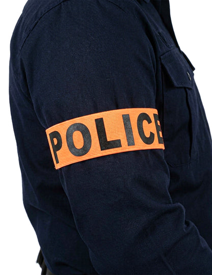 Brazalete de policía ajustable para adultos