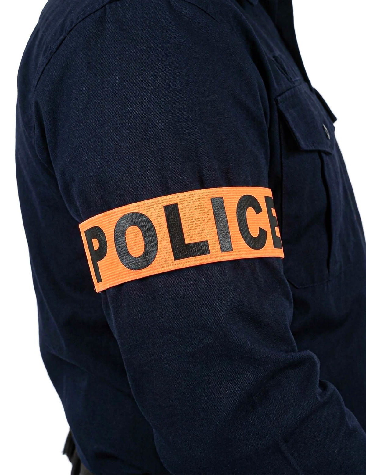 Brazalete de policía ajustable para adultos