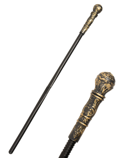 Bastón cetro dorado 80 cm