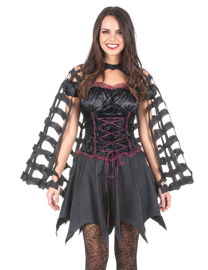 Capa araña mujer Halloween