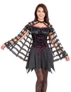 Capa araña mujer Halloween
