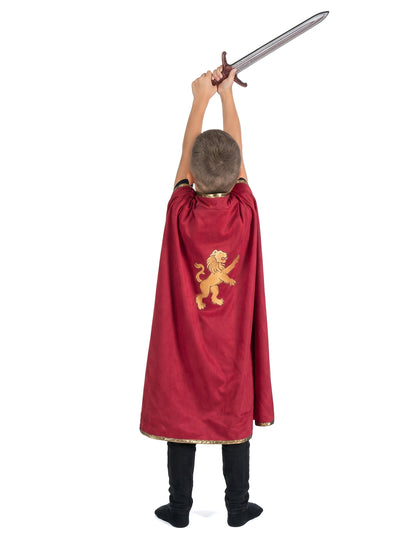Capa de caballero reversible para niño