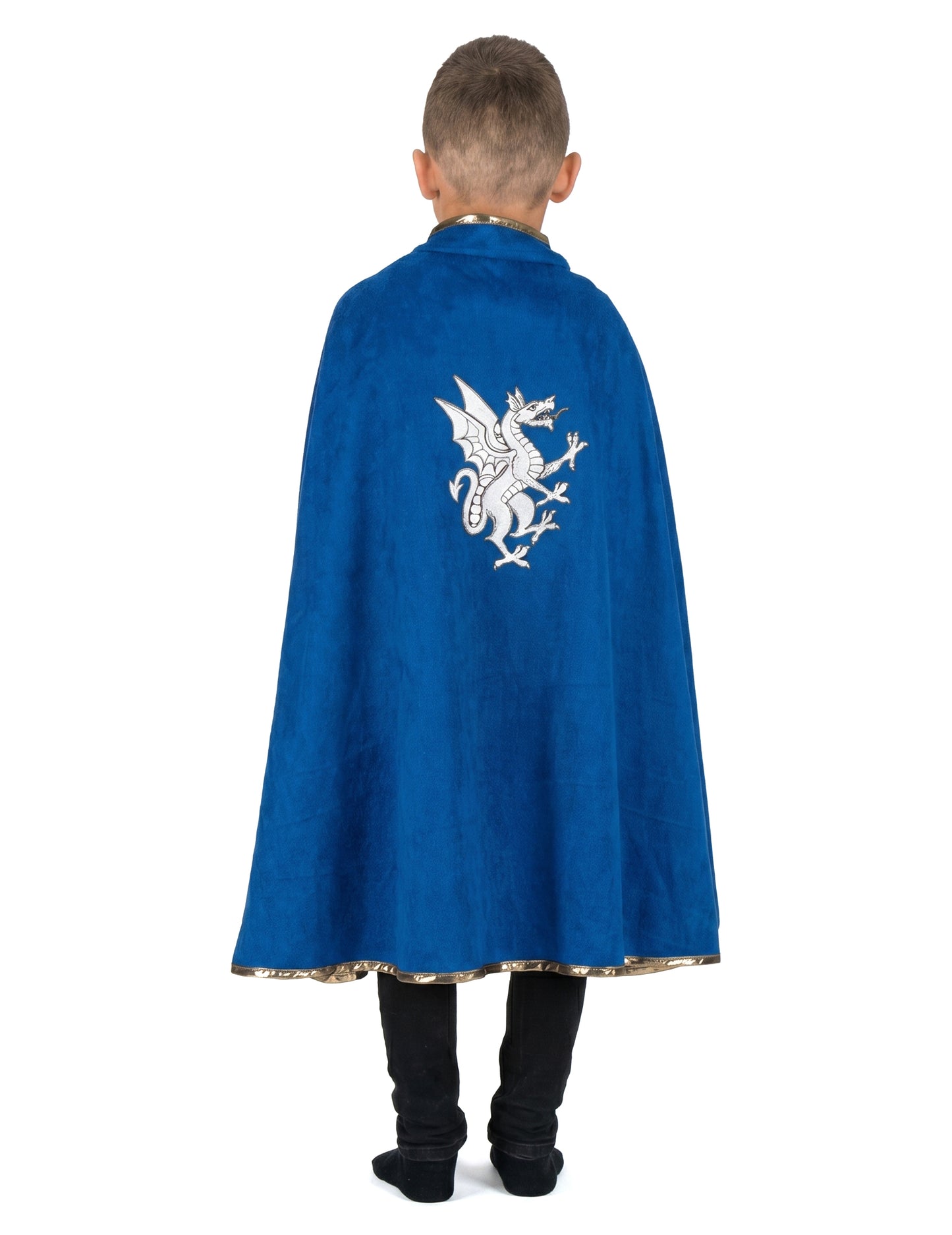 Capa de caballero reversible para niño
