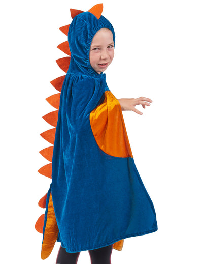 Capa de dinosaurio para niños