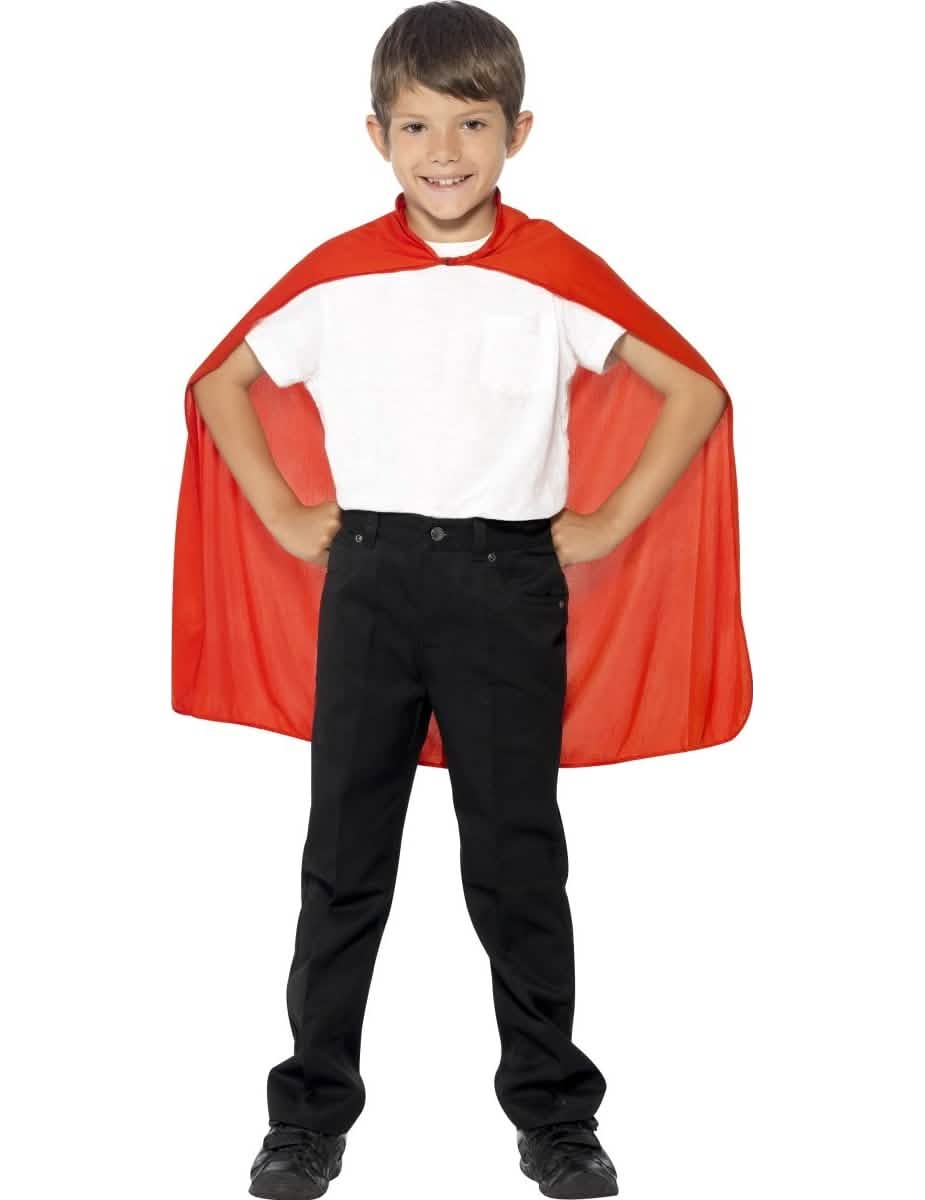 Capa roja para niño rojo