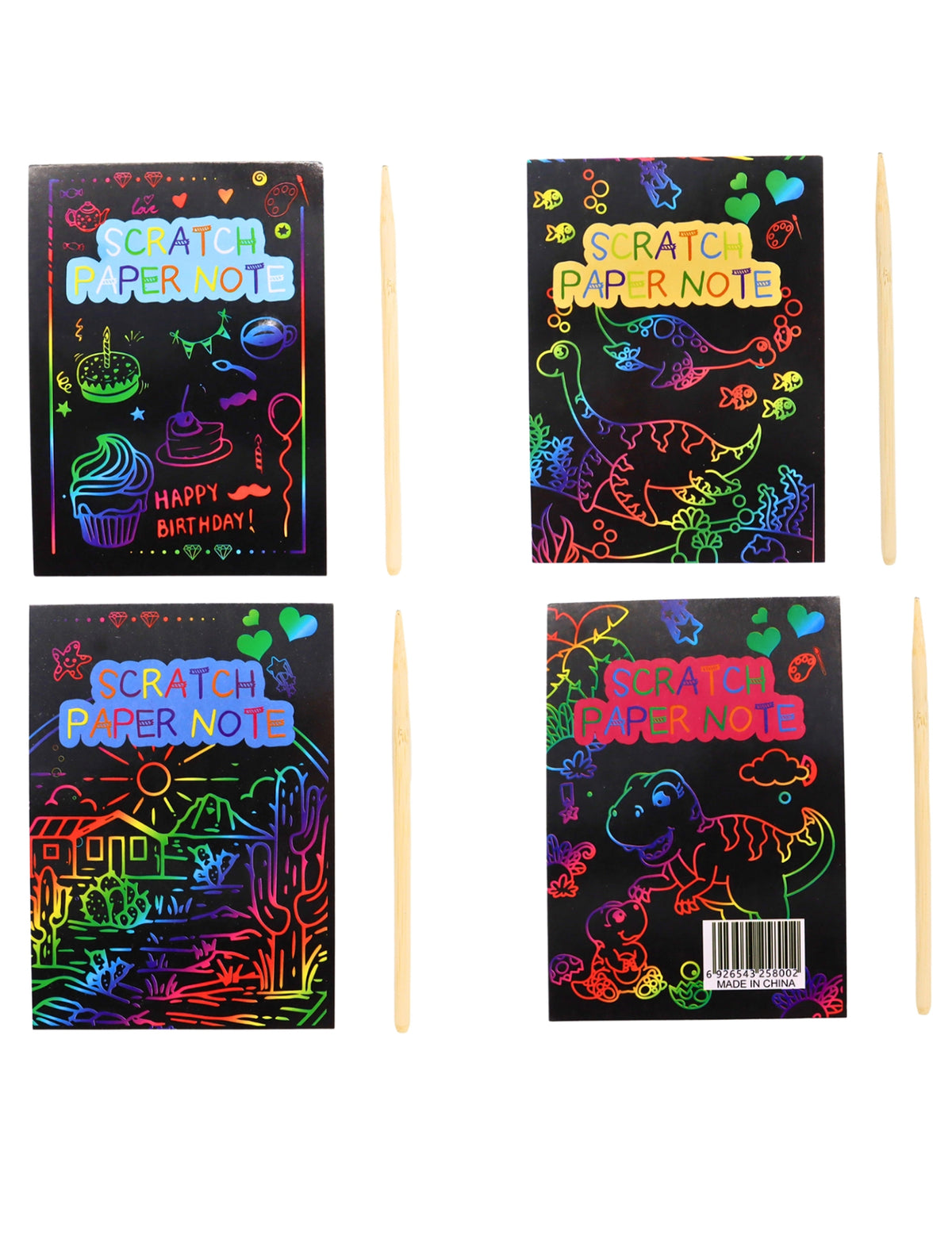 Cuaderno mágico 6 páginas 14 x 10 cm