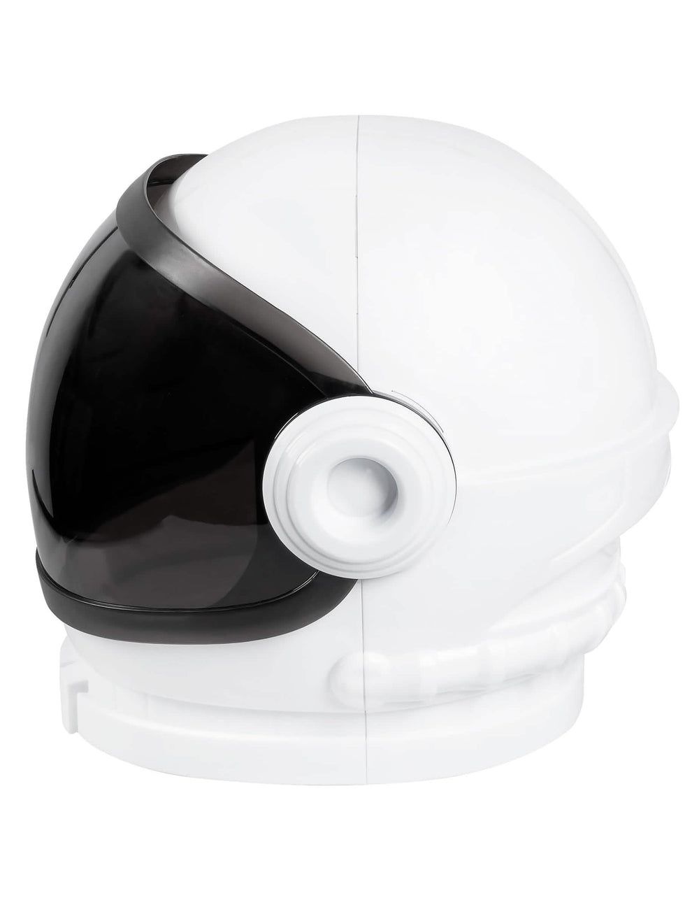 Vue de profil du casque astronaute pour adulte