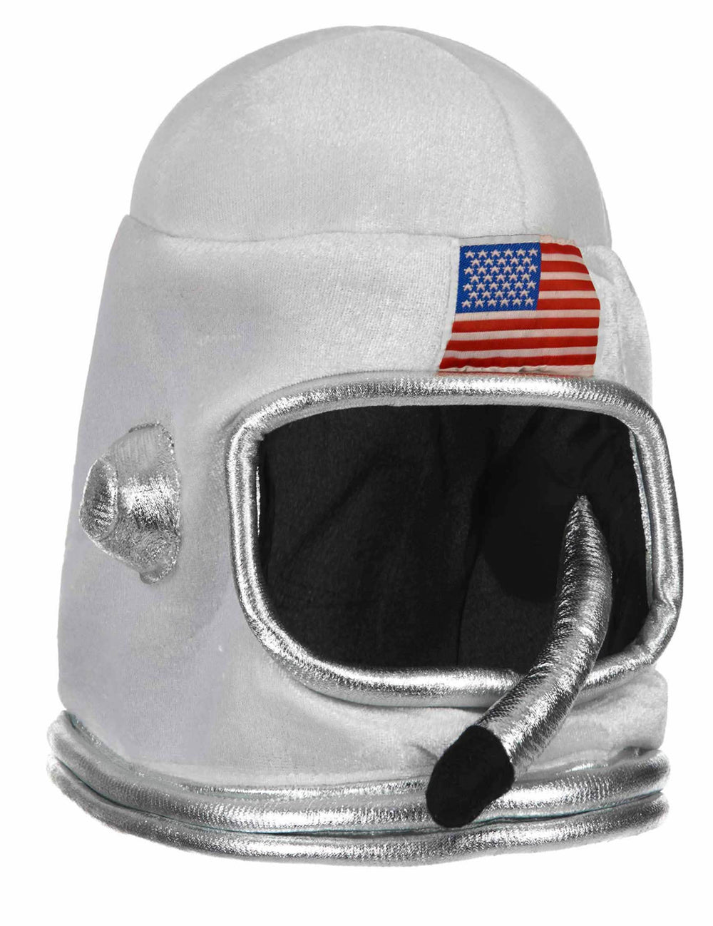 Vista de tres cuartos del casco espacio para niño