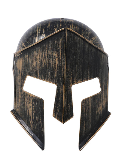 Vue de face du casque de gladiateur pour enfant