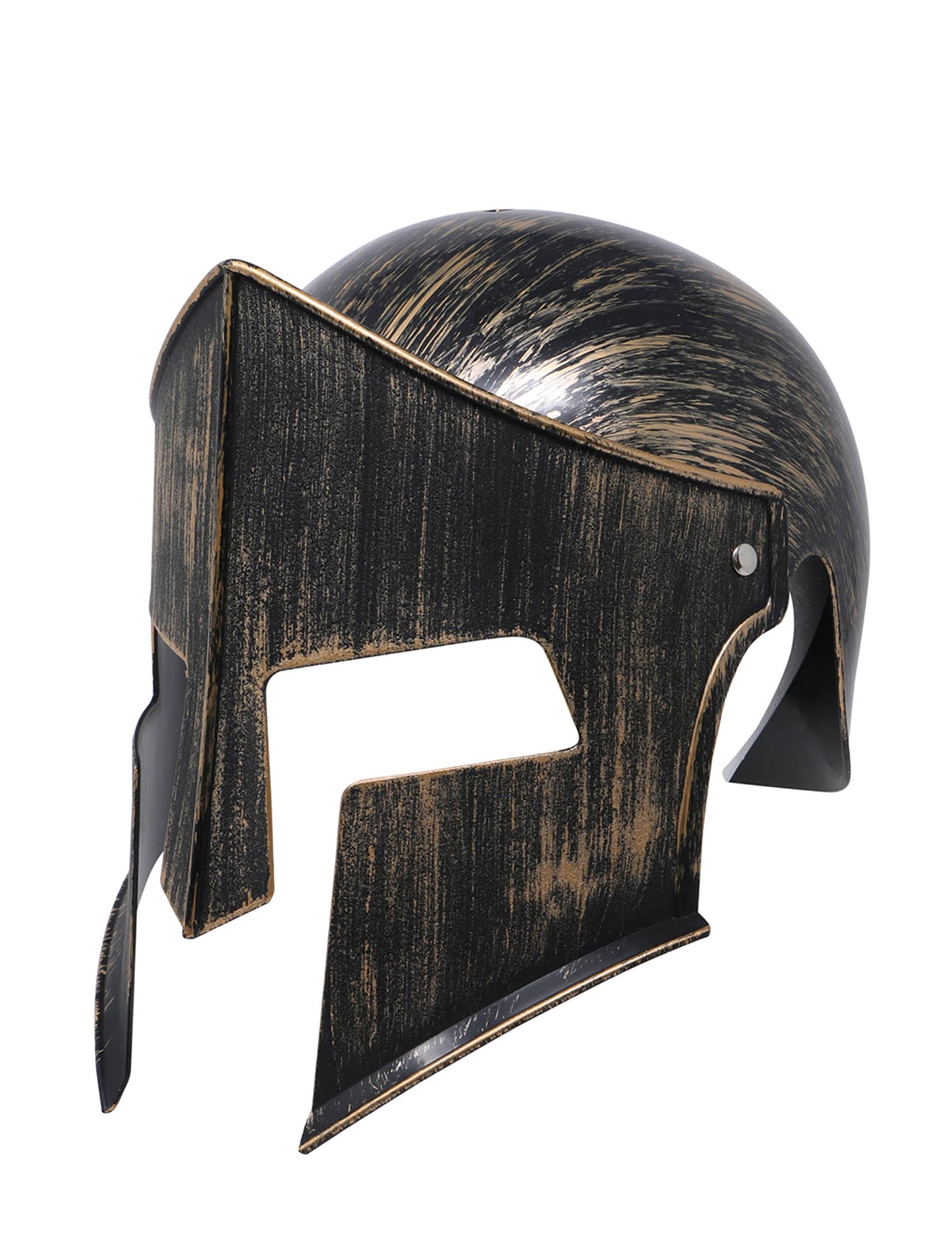 Vue de profil du casque de gladiateur pour enfant