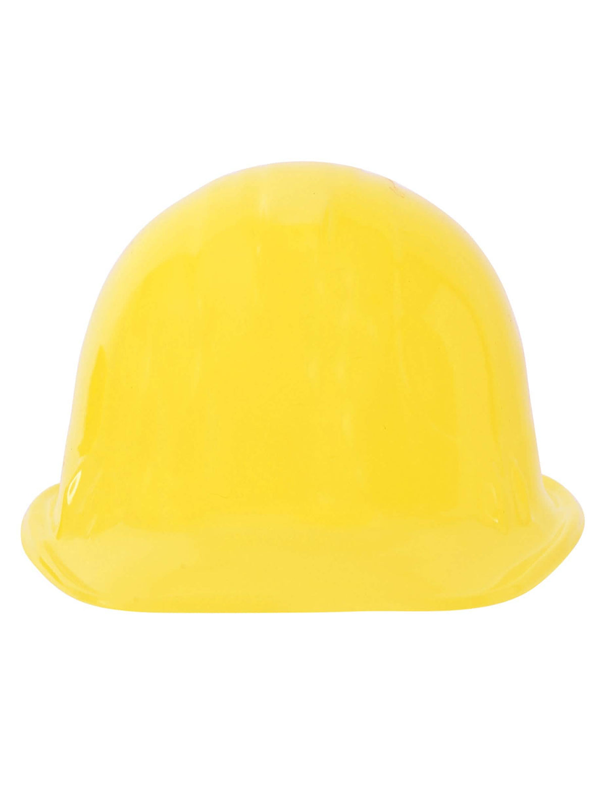 Vista trasera del casco de obrero de la construcción para niño