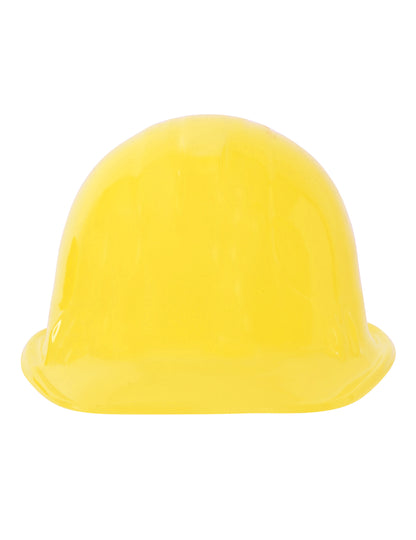 Casco obrero de construcción amarillo adulto