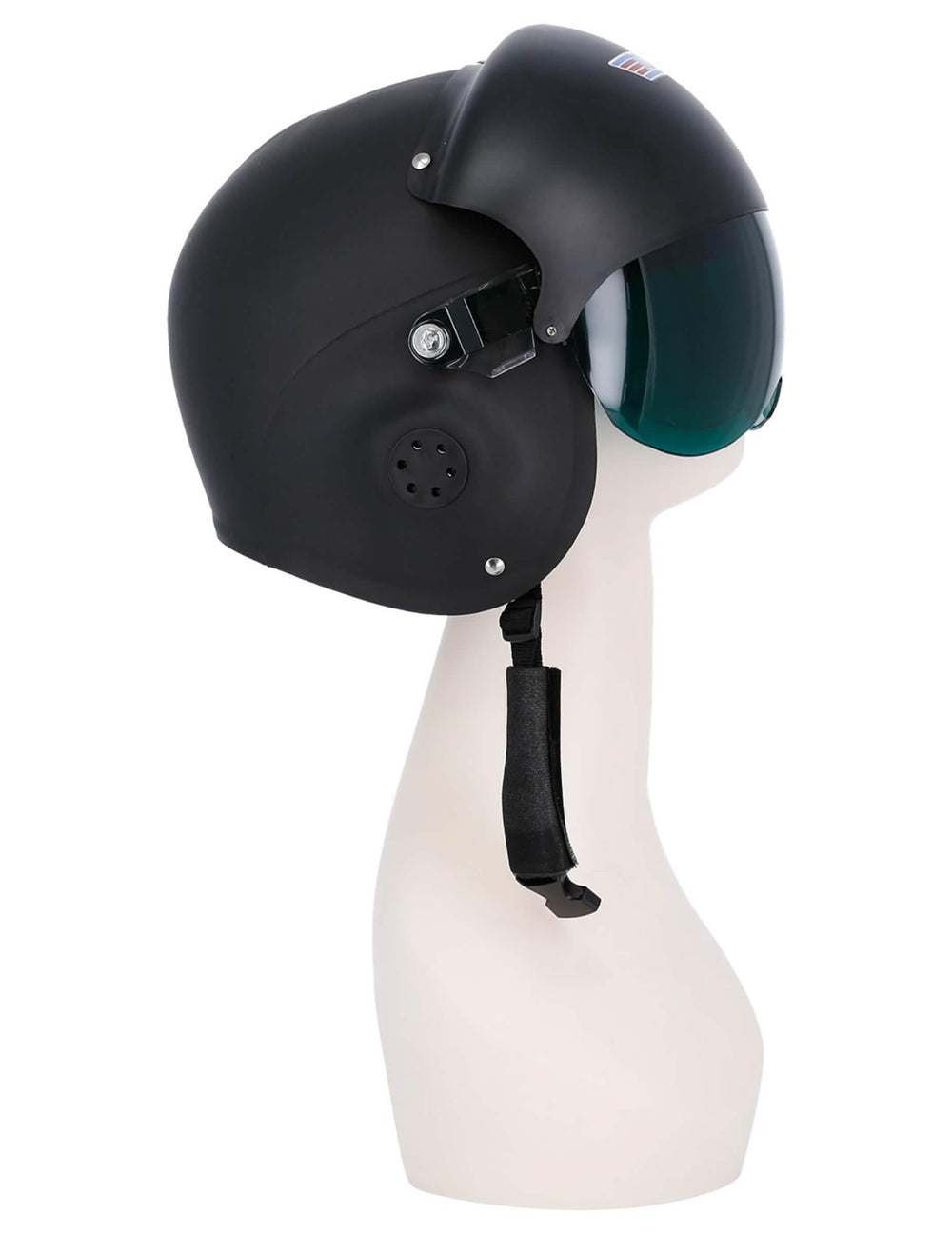 Casque Top Gun Deluxe pour adulte noir