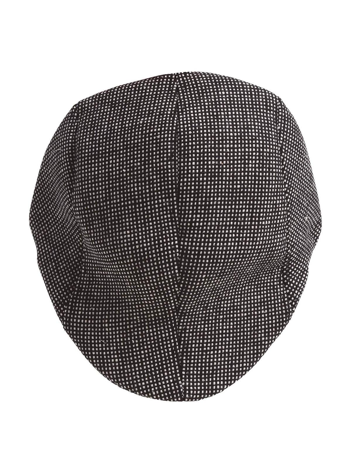 Vista superior de la gorra de detective para adulto