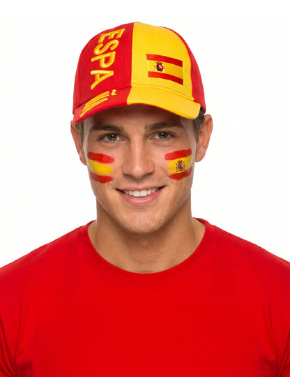 Gorra de aficionado de España para adulto
