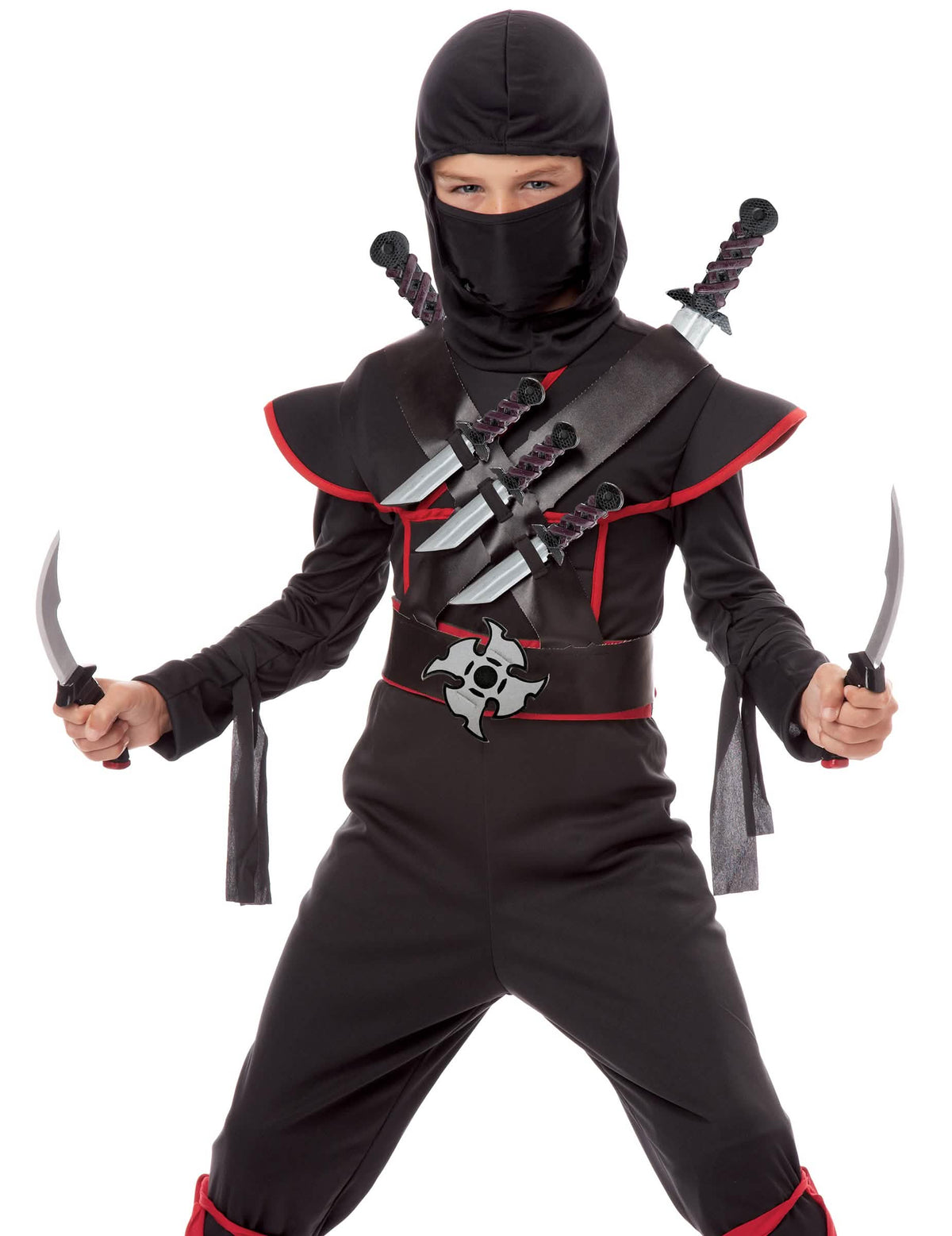 Mise en situación del cinturón d armas ninja