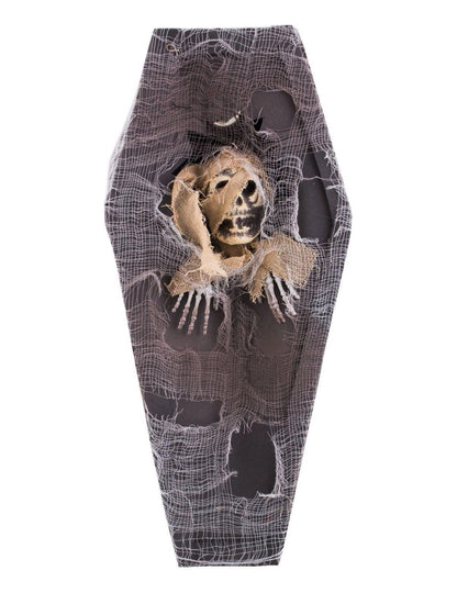Ataúd esqueleto 41 cm Halloween