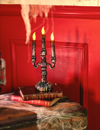 Candelabro LED de 3 brazos 32 cm	