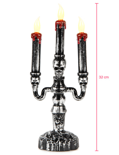 Candelabro LED de 3 brazos 32 cm	
