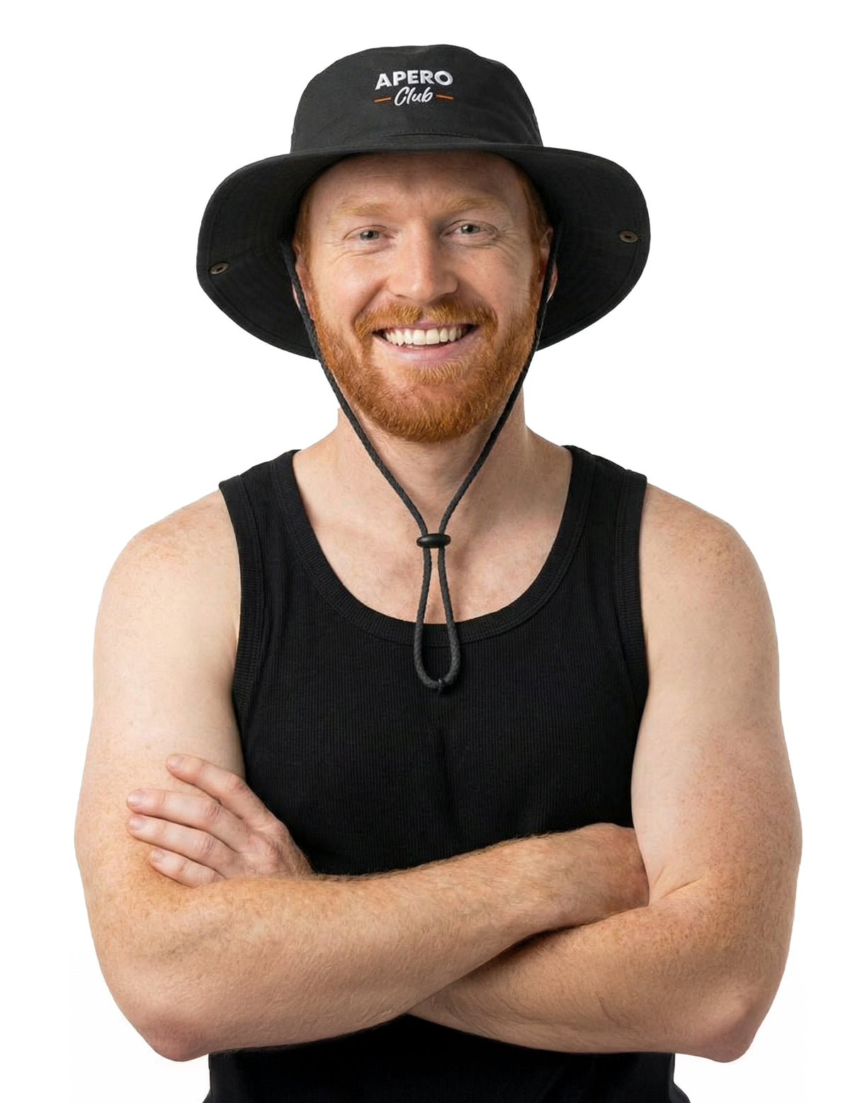 Sombrero con cordón negro Apero Club