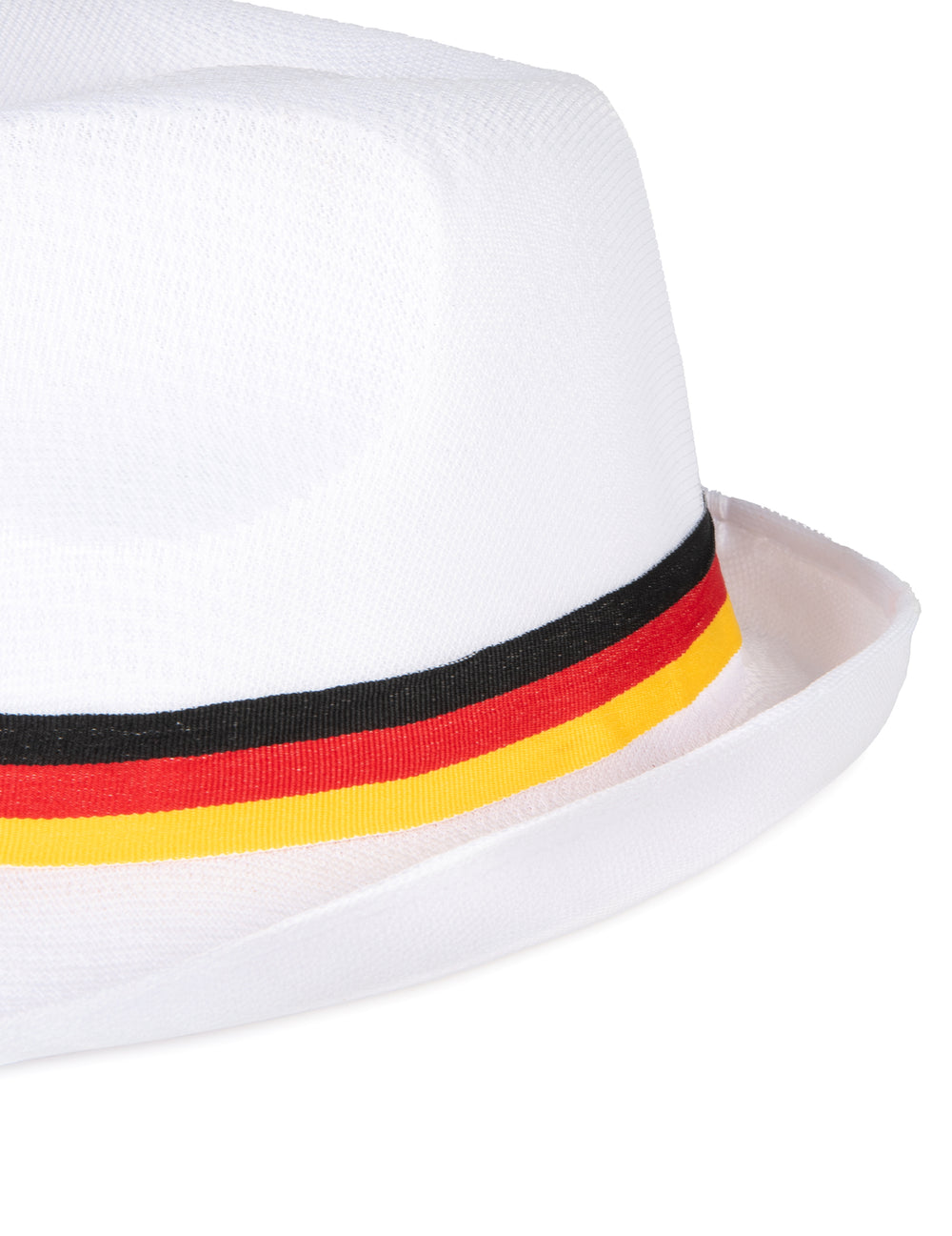 Gros plan sur le ruban du Chapeau Allemagne pour adulte