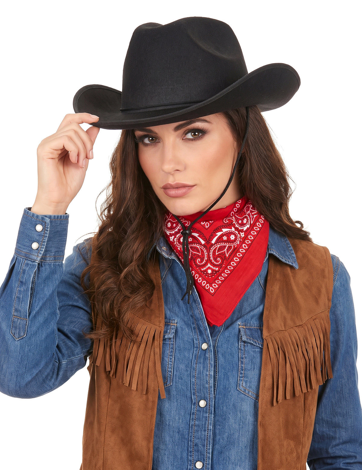 Sombrero de vaquero para adulto