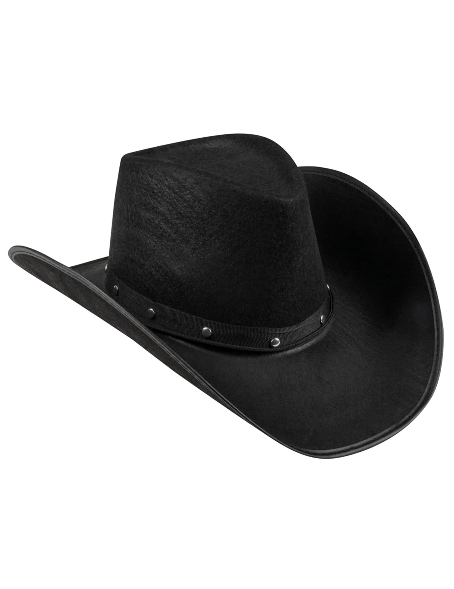 Sombrero vaquero negro para adulto