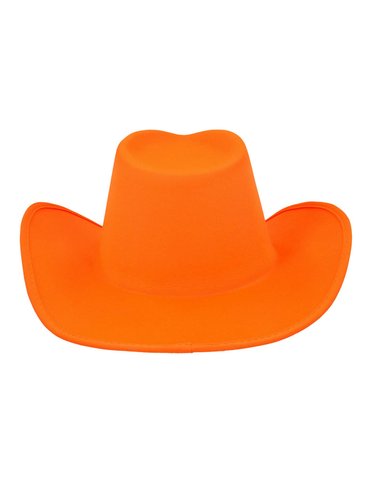 Vue de face du chapeau de cowboy pour adulte