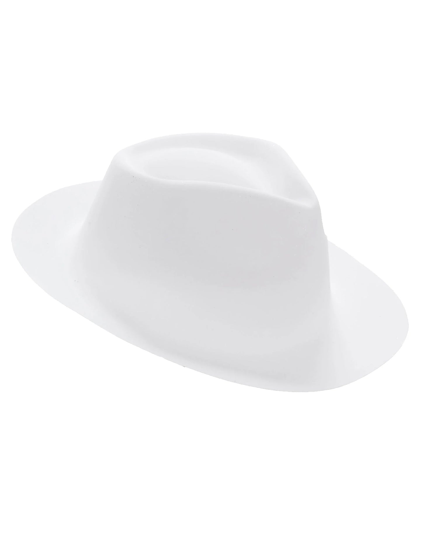 Sombrero blanco de gánster para adulto