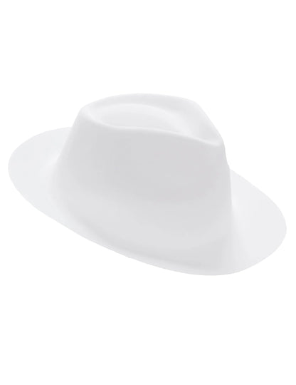 Sombrero blanco de gánster para adulto